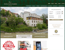 Tablet Screenshot of de.hotelcastlegarden.com